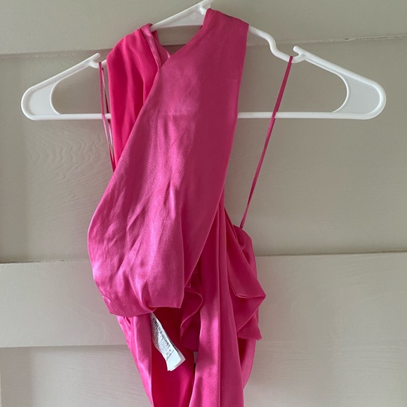 Pink cross-cross top - Picture 2 of 4